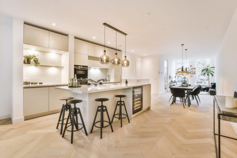 Interior of a kitchen - Home Renovations