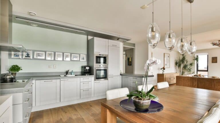 Flooring Installation 6 Stylish open kitchen design with custom cabinetry in Springfield MO home 1 Flooring Installation