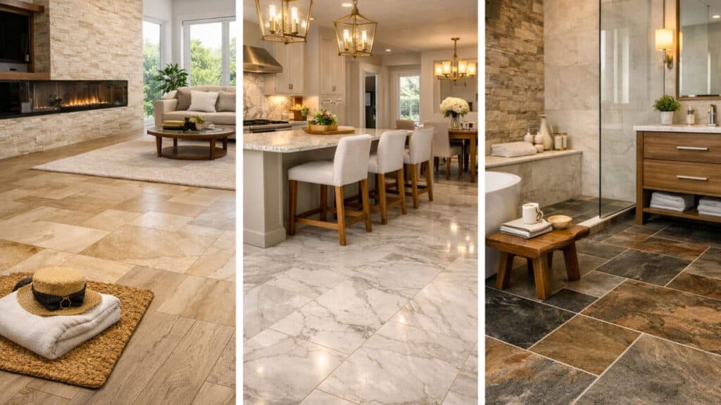 Hard Surface Flooring Choices That Keep Summer Cool 1 Hard Surface Flooring Choices That Keep Summer Cool Hard Surface Flooring Choices That Keep Summer Cool
