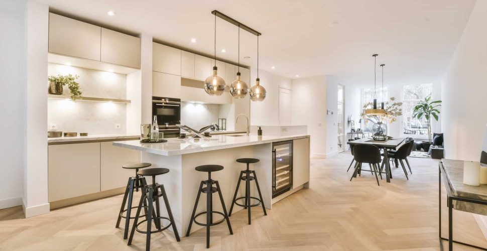 Interior of a kitchen - Home Renovations